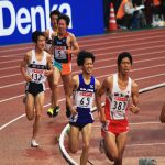 日本陸上競技選手権大会の競技写真