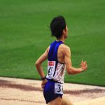 日本陸上競技選手権大会の競技写真