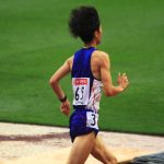 日本陸上競技選手権大会の競技写真