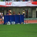 日本陸上競技選手権大会の競技写真