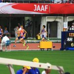 日本陸上競技選手権大会の競技写真