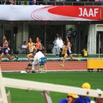 日本陸上競技選手権大会の競技写真