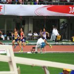日本陸上競技選手権大会の競技写真