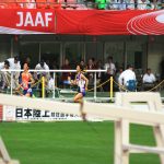 日本陸上競技選手権大会の競技写真