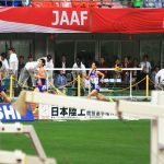 日本陸上競技選手権大会の競技写真