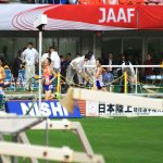 日本陸上競技選手権大会の競技写真