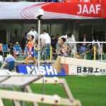 日本陸上競技選手権大会の競技写真