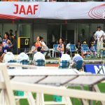 日本陸上競技選手権大会の競技写真