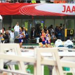 日本陸上競技選手権大会の競技写真