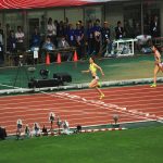 日本陸上競技選手権大会の競技写真