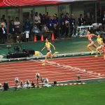 日本陸上競技選手権大会の競技写真
