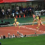 日本陸上競技選手権大会の競技写真