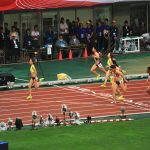 日本陸上競技選手権大会の競技写真