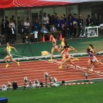 日本陸上競技選手権大会の競技写真