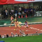 日本陸上競技選手権大会の競技写真