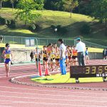 北陸実業団記録会の競技写真