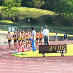 北陸実業団記録会の競技写真