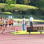 北陸実業団記録会の競技写真
