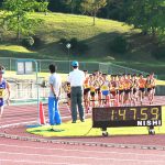 北陸実業団記録会の競技写真