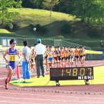 北陸実業団記録会の競技写真