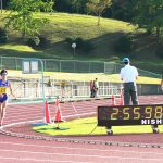 北陸実業団記録会の競技写真