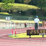 北陸実業団記録会の競技写真