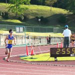 北陸実業団記録会の競技写真