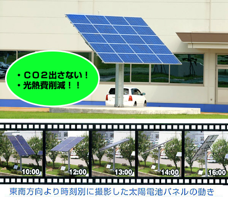 独立型の太陽光発電システム「燦パワーひまわり」